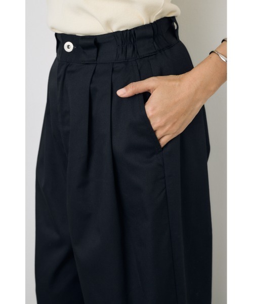 AZUL by moussy(アズールバイマウジー)の「【Dickies×AZUL】カーブパンツ(カーゴパンツ・レディース・カーキ/ブラック/ストライプ・MEDIUM/SMALL)」の11枚目の写真