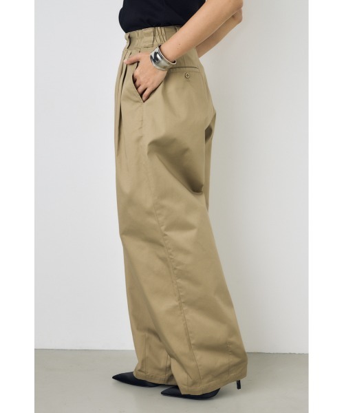 AZUL by moussy(アズールバイマウジー)の「【Dickies×AZUL】カーブパンツ(カーゴパンツ・レディース・カーキ/ブラック/ストライプ・MEDIUM/SMALL)」の16枚目の写真
