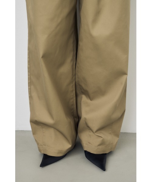 AZUL by moussy(アズールバイマウジー)の「【Dickies×AZUL】カーブパンツ(カーゴパンツ・レディース・カーキ/ブラック/ストライプ・MEDIUM/SMALL)」の22枚目の写真