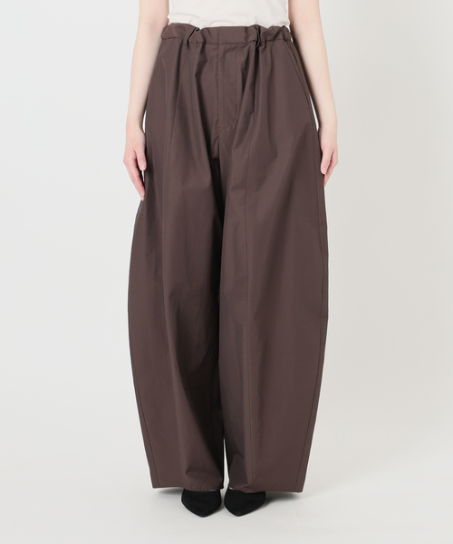 IENA LA BOUCLE(イエナラブークル)の「《接触冷感/撥水》IENA LA BOUCLE タッサーパラシュートバルーンスラックス(スラックス・レディース・ブラウン/グレー・38/36)」の15枚目の写真