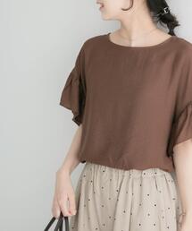 ITEMS URBANRESEARCH | 袖フリルブラウス(シャツ/ブラウス)