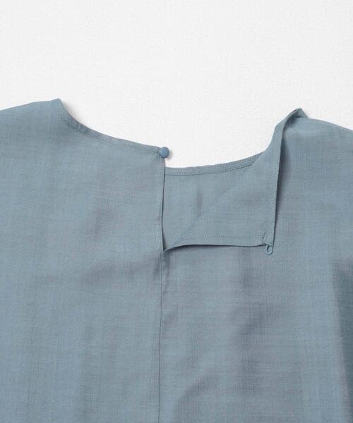ITEMS URBANRESEARCH(アイテムズ アーバンリサーチ)の「袖フリルブラウス(シャツ/ブラウス・レディース・ブラウン/ブルー/オフホワイト/ブラック・FREE)」の11枚目の写真