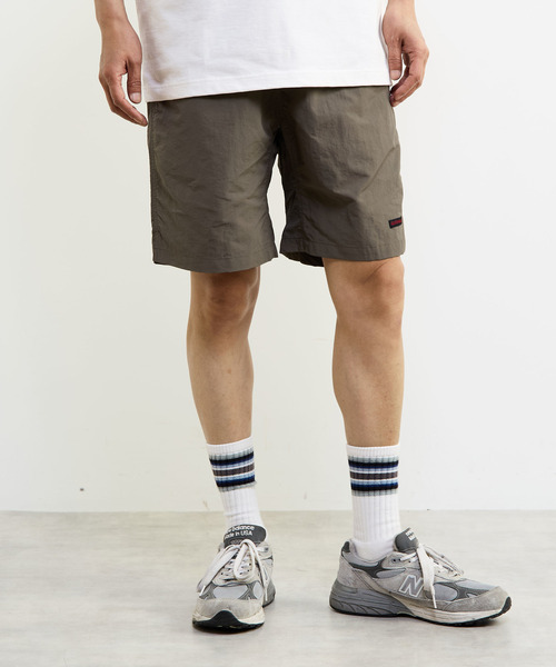 MEN'S MELROSE(メンズメルローズ)の「【Gramicci/グラミチ】ナイロンパッカブルGショーツ | G6SM-P082(チノパンツ・メンズ・グレー/オリーブ/ブラック/ブラウン・3/4/5)」の3枚目の写真