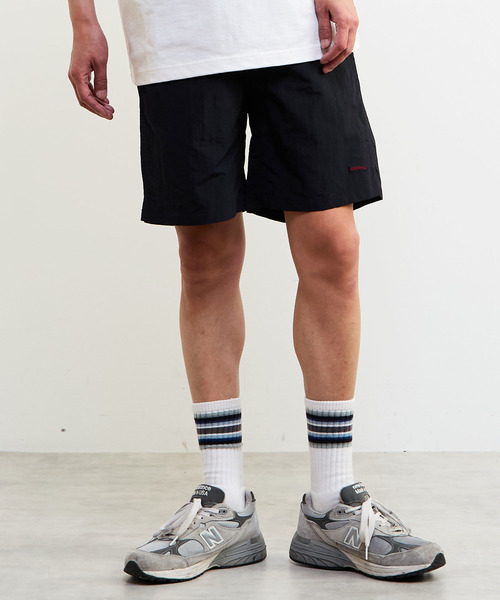 MEN'S MELROSE(メンズメルローズ)の「【Gramicci/グラミチ】ナイロンパッカブルGショーツ | G6SM-P082(チノパンツ・メンズ・グレー/オリーブ/ブラック/ブラウン・3/4/5)」の2枚目の写真