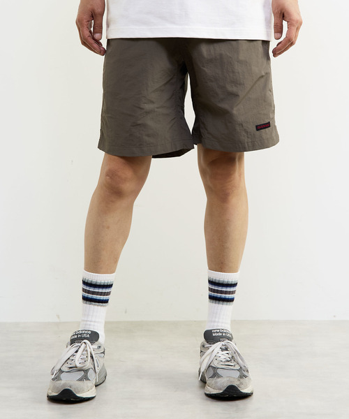 MEN'S MELROSE(メンズメルローズ)の「【Gramicci/グラミチ】ナイロンパッカブルGショーツ | G6SM-P082(チノパンツ・メンズ・グレー/オリーブ/ブラック/ブラウン・3/4/5)」の22枚目の写真