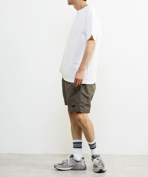 MEN'S MELROSE(メンズメルローズ)の「【Gramicci/グラミチ】ナイロンパッカブルGショーツ | G6SM-P082(チノパンツ・メンズ・グレー/オリーブ/ブラック/ブラウン・3/4/5)」の19枚目の写真
