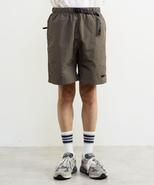 MEN'S MELROSE(メンズメルローズ)の「【Gramicci/グラミチ】ナイロンパッカブルGショーツ | G6SM-P082(チノパンツ・メンズ・グレー/オリーブ/ブラック/ブラウン・3/4/5)」の11枚目の写真