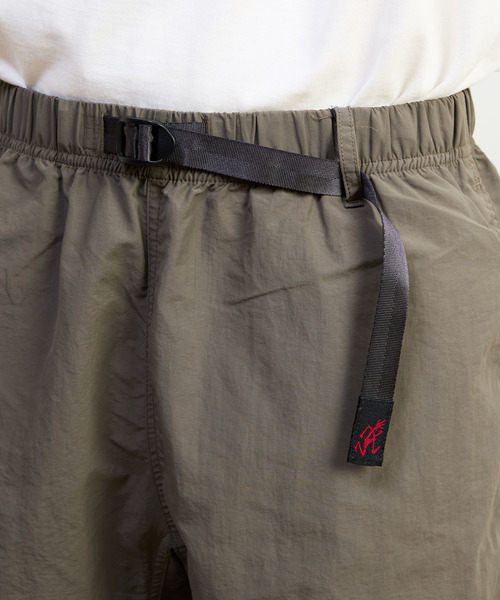 MEN'S MELROSE(メンズメルローズ)の「【Gramicci/グラミチ】ナイロンパッカブルGショーツ | G6SM-P082(チノパンツ・メンズ・グレー/オリーブ/ブラック/ブラウン・3/4/5)」の7枚目の写真