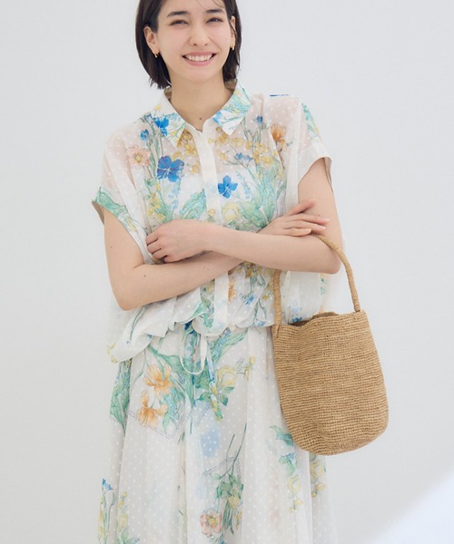 KATHARINE ROSS(キャサリンロス)の「【MADE IN MADA】バケツ型トートバッグ(トートバッグ・レディース・アイボリー/ベージュ・MEDIUM)」の10枚目の写真