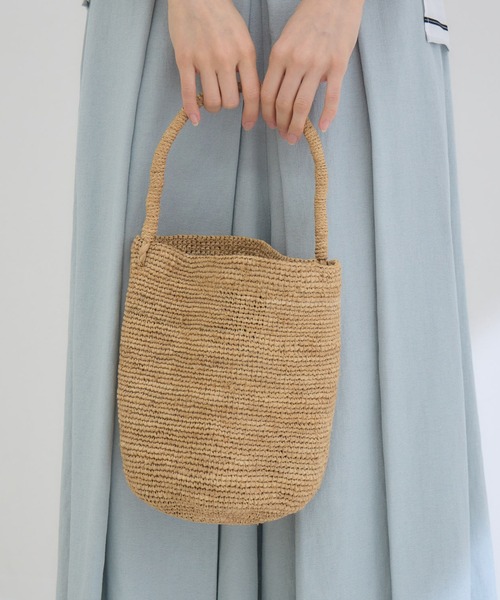 KATHARINE ROSS(キャサリンロス)の「【MADE IN MADA】バケツ型トートバッグ(トートバッグ・レディース・アイボリー/ベージュ・MEDIUM)」の7枚目の写真
