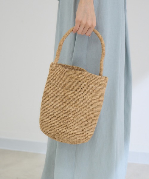 KATHARINE ROSS(キャサリンロス)の「【MADE IN MADA】バケツ型トートバッグ(トートバッグ・レディース・アイボリー/ベージュ・MEDIUM)」の6枚目の写真