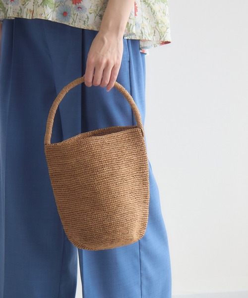 KATHARINE ROSS(キャサリンロス)の「【MADE IN MADA】バケツ型トートバッグ(トートバッグ・レディース・アイボリー/ベージュ・MEDIUM)」の13枚目の写真