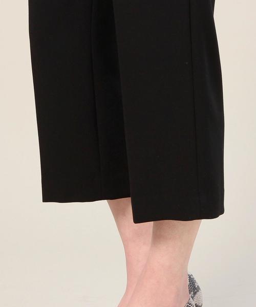 BEAUTY&YOUTH UNITED ARROWS（ビューティーアンドユースユナイテッドアローズ）の「BY ダブルクロス Vネックノースリーブオールインワン◆（つなぎ/オールインワン・レディース・ホワイト/ブラック・SMALL/MEDIUM）」の11枚目の写真