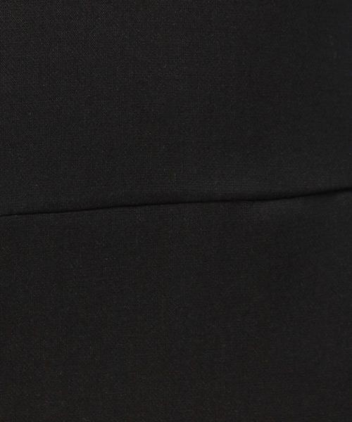 BEAUTY&YOUTH UNITED ARROWS（ビューティーアンドユースユナイテッドアローズ）の「BY ダブルクロス Vネックノースリーブオールインワン◆（つなぎ/オールインワン・レディース・ホワイト/ブラック・SMALL/MEDIUM）」の12枚目の写真