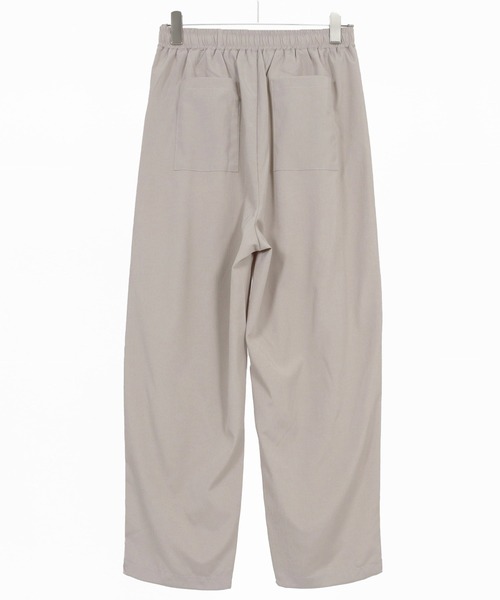 CAMBIO(カンビオ)の「mp14969- Stretch Crinkle Straight Easy Pants イージーパンツ(S64926cmb)(その他パンツ・メンズ・チャコール/キナリ/グレイッシュベージュ/ブラック・L/M/S)」の16枚目の写真