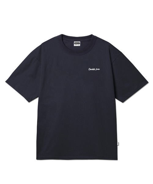 Chocolate Jesus (チョコレートジーザス )の「MINI OG LOGO SS TEE(Tシャツ/カットソー・メンズ・ブラウン/ホワイト/ネイビー・MEDIUM/LARGE/SMALL/X-LARGE)」の3枚目の写真