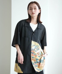 utatane（ウタタネ）の「着物リメイク maison utatane シャツ/ブラウス 松風の調べ（シャツ/ブラウス）」