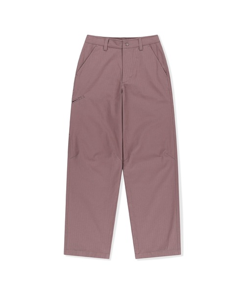 SUNLOVE(サンラブ)の「Herringbone Right Chino(チノパンツ・レディース・ローズ/カモフラージュ/ネイビー/ブラウン/カーキ・S/L/M)」の4枚目の写真
