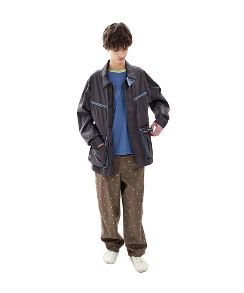 SUNLOVE(サンラブ)の「Herringbone Right Chino(チノパンツ・レディース・ローズ/カモフラージュ/ネイビー/ブラウン/カーキ・S/L/M)」の12枚目の写真