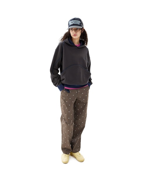 SUNLOVE(サンラブ)の「Herringbone Right Chino(チノパンツ・レディース・ローズ/カモフラージュ/ネイビー/ブラウン/カーキ・S/L/M)」の13枚目の写真
