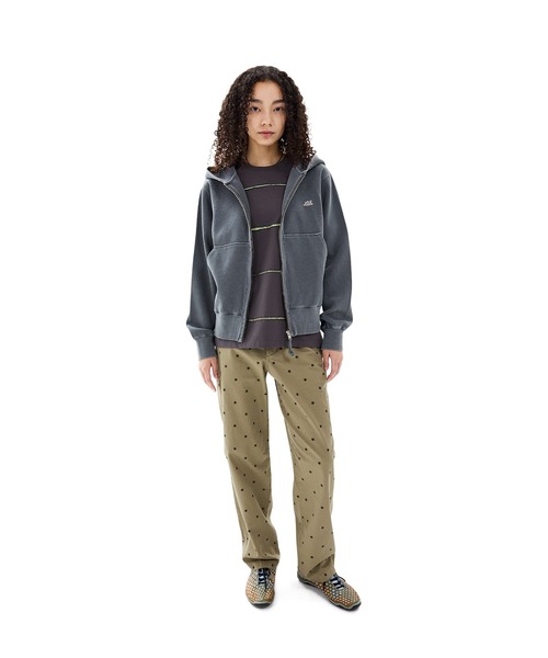SUNLOVE(サンラブ)の「Herringbone Right Chino(チノパンツ・レディース・ローズ/カモフラージュ/ネイビー/ブラウン/カーキ・S/L/M)」の20枚目の写真