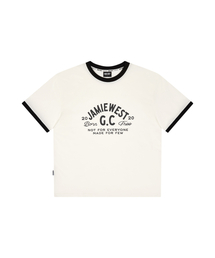 JAMIE WEST（ジェイミーウエスト）の「JWGC レタリングレギュラリングTシャツ (ホワイト)（Tシャツ/カットソー）」