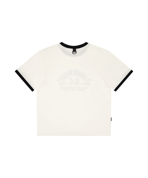 JAMIE WEST(ジェイミーウエスト)の「JWGC レタリングレギュラリングTシャツ (ホワイト)(Tシャツ/カットソー・レディース・その他・MEDIUM/LARGE/X-LARGE)」の2枚目の写真