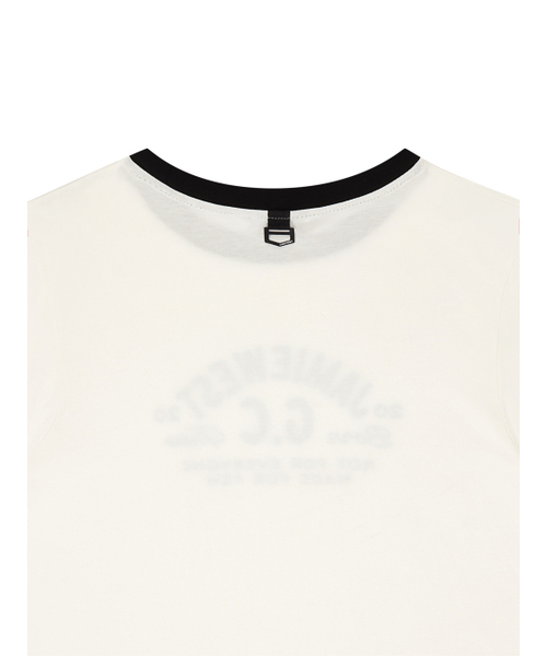 JAMIE WEST(ジェイミーウエスト)の「JWGC レタリングレギュラリングTシャツ (ホワイト)(Tシャツ/カットソー・レディース・その他・MEDIUM/LARGE/X-LARGE)」の7枚目の写真