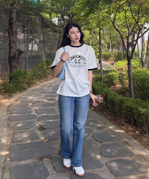 JAMIE WEST(ジェイミーウエスト)の「JWGC レタリングレギュラリングTシャツ (ホワイト)(Tシャツ/カットソー・レディース・その他・MEDIUM/LARGE/X-LARGE)」の13枚目の写真