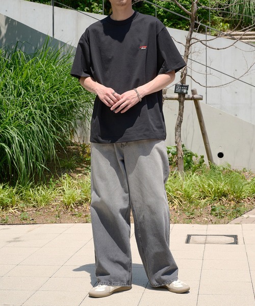 NANGA(ナンガ)の「【NANGA】ECO HYBRID BOX LOGO EMBROIDERY TEE NW2411-1G804(Tシャツ/カットソー・メンズ・ブラック/アッシュグレー/ホワイト/ダークネイビー・S/M/L/XL)」の16枚目の写真
