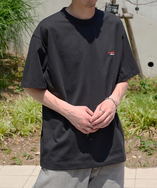 NANGA(ナンガ)の「【NANGA】ECO HYBRID BOX LOGO EMBROIDERY TEE NW2411-1G804(Tシャツ/カットソー・メンズ・ブラック/アッシュグレー/ホワイト/ダークネイビー・S/M/L/XL)」の13枚目の写真