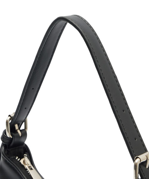 X-girl（エックスガール）の「FAUX LEATHER FACE HANDBAG（ハンドバッグ・レディース・ブラウン/ブラック/バーガンディー・ONE SIZE）」の6枚目の写真