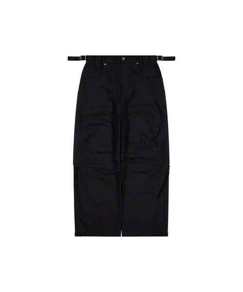 DAUSPICE(ディーオスピス)の「(DUC) 2Way ZipOff Biker Pants Black(その他パンツ・レディース・ブラック・SMALL/MEDIUM/LARGE)」の1枚目の写真