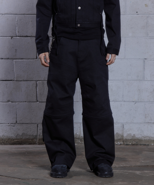 DAUSPICE(ディーオスピス)の「(DUC) 2Way ZipOff Biker Pants Black(その他パンツ・レディース・ブラック・SMALL/MEDIUM/LARGE)」の10枚目の写真