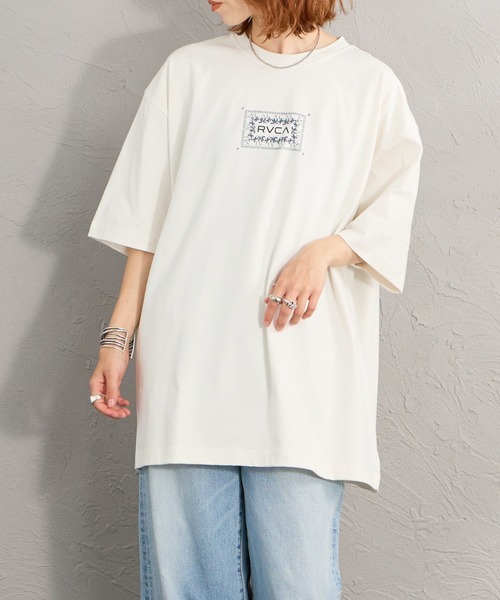 RVCA（ルーカ）の「【WEB限定】[RVCA/ルーカ] EXOTIC BOX バックプリント ショートスリーブTシャツ（Tシャツ/カットソー・レディース・ブラック/ホワイト/グリーン・M/L/XL）」の13枚目の写真