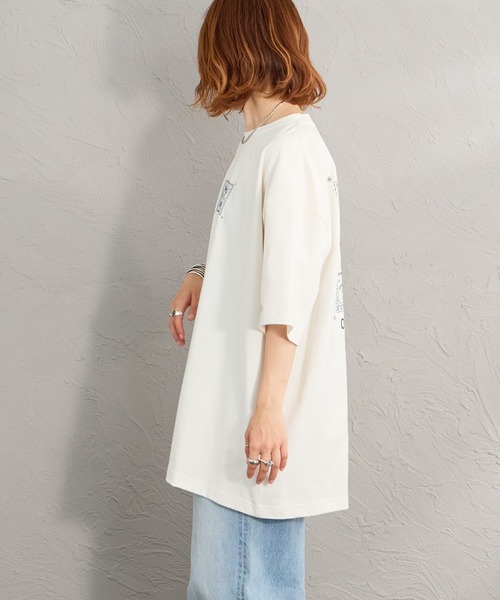 RVCA（ルーカ）の「【WEB限定】[RVCA/ルーカ] EXOTIC BOX バックプリント ショートスリーブTシャツ（Tシャツ/カットソー・レディース・ブラック/ホワイト/グリーン・M/L/XL）」の14枚目の写真