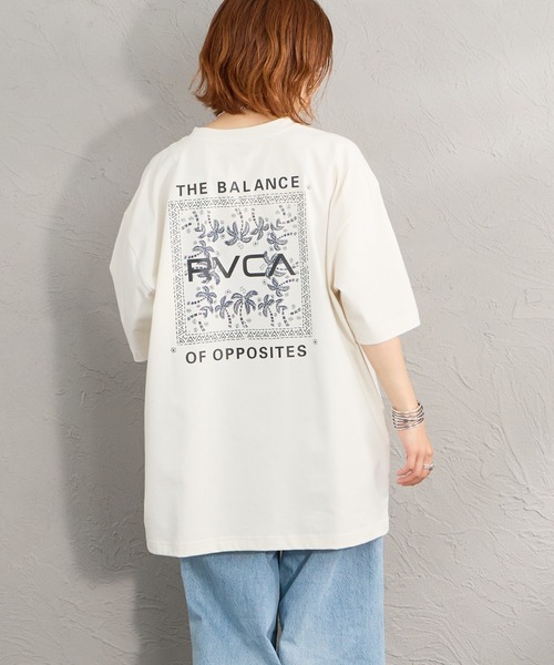 RVCA（ルーカ）の「【WEB限定】[RVCA/ルーカ] EXOTIC BOX バックプリント ショートスリーブTシャツ（Tシャツ/カットソー・レディース・ブラック/ホワイト/グリーン・M/L/XL）」の15枚目の写真