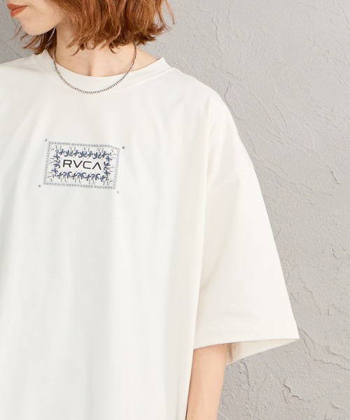 RVCA（ルーカ）の「【WEB限定】[RVCA/ルーカ] EXOTIC BOX バックプリント ショートスリーブTシャツ（Tシャツ/カットソー・レディース・ブラック/ホワイト/グリーン・M/L/XL）」の19枚目の写真