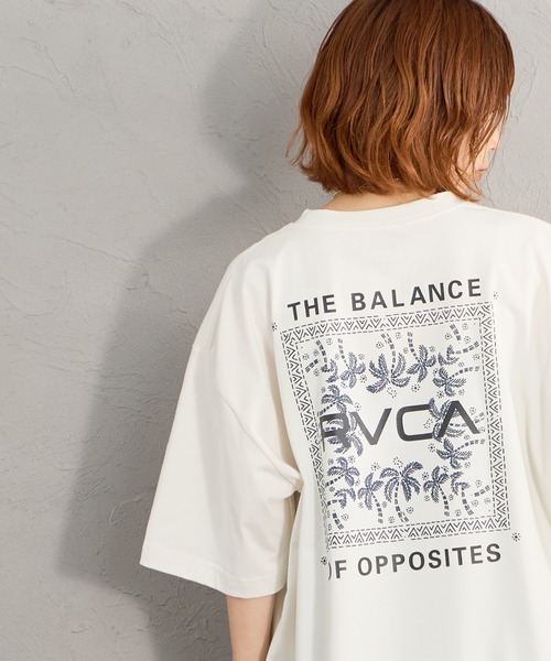 RVCA（ルーカ）の「【WEB限定】[RVCA/ルーカ] EXOTIC BOX バックプリント ショートスリーブTシャツ（Tシャツ/カットソー・レディース・ブラック/ホワイト/グリーン・M/L/XL）」の21枚目の写真