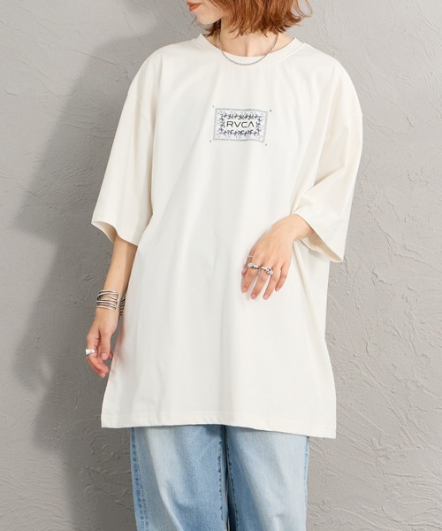 RVCA（ルーカ）の「【WEB限定】[RVCA/ルーカ] EXOTIC BOX バックプリント ショートスリーブTシャツ（Tシャツ/カットソー・レディース・ブラック/ホワイト/グリーン・M/L/XL）」の16枚目の写真