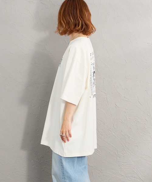 RVCA（ルーカ）の「【WEB限定】[RVCA/ルーカ] EXOTIC BOX バックプリント ショートスリーブTシャツ（Tシャツ/カットソー・レディース・ブラック/ホワイト/グリーン・M/L/XL）」の17枚目の写真
