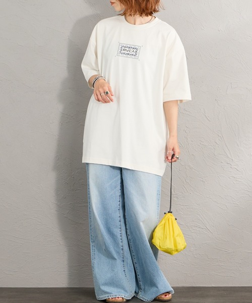 RVCA（ルーカ）の「【WEB限定】[RVCA/ルーカ] EXOTIC BOX バックプリント ショートスリーブTシャツ（Tシャツ/カットソー・レディース・ブラック/ホワイト/グリーン・M/L/XL）」の10枚目の写真