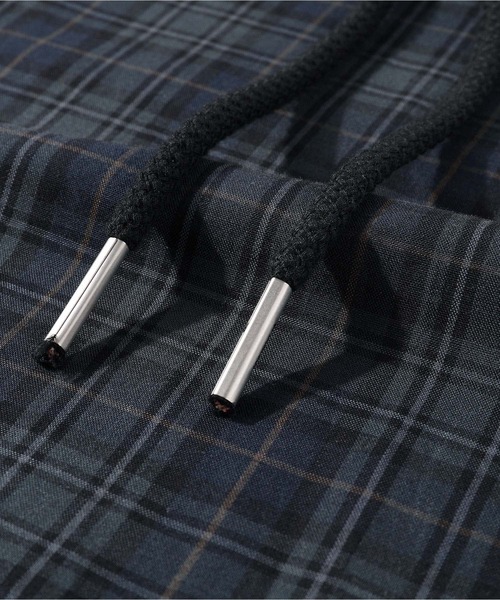 HOOK（フック）の「HOOK コットンチェック × ルーズシルエット イージーワイドパンツ (SS)（その他パンツ・メンズ・ダークグリーン・L/XL/M）」の15枚目の写真