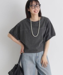 Right-on | HONEYSUCKLE ROSE(ハニーサックルローズ)ピグメント加工ショートTシャツ(Tシャツ/カットソー)