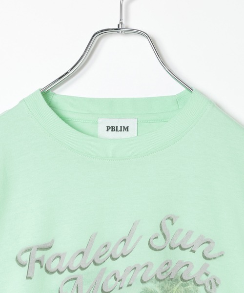 PBLIM(ページボーイリム)の「《UNISEX》ビーチサイドT(Tシャツ/カットソー・レディース・オフホワイト/グリーン・FREE)」の17枚目の写真