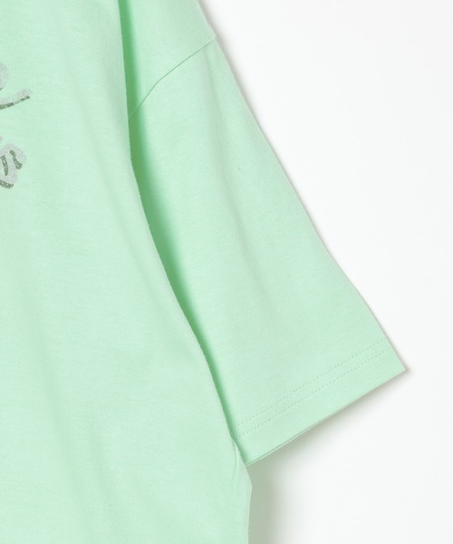 PBLIM(ページボーイリム)の「《UNISEX》ビーチサイドT(Tシャツ/カットソー・レディース・オフホワイト/グリーン・FREE)」の15枚目の写真