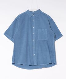 BACK NUMBER | 製品染めブロード半袖シャツ(シャツ/ブラウス)