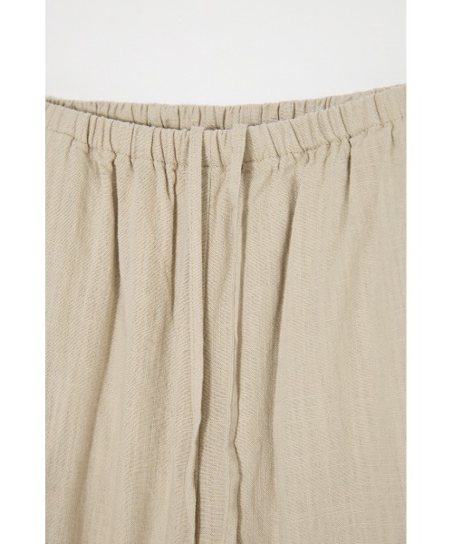MOUSSY(マウジー)の「【セットアップ対応】LINEN BLEND RELAX ワイドパンツ(その他パンツ・レディース・ネイビー/ベージュ・1/2)」の4枚目の写真