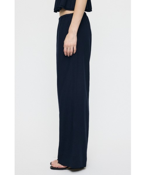 MOUSSY(マウジー)の「【セットアップ対応】LINEN BLEND RELAX ワイドパンツ(その他パンツ・レディース・ネイビー/ベージュ・1/2)」の13枚目の写真
