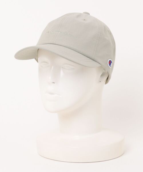 Champion（チャンピオン）の「【Champion】バックサテンマッシュキャップ 161-0184（キャップ・メンズ・グレイッシュベージュ/ミント/ブラック/アイボリー・FREE）」の4枚目の写真